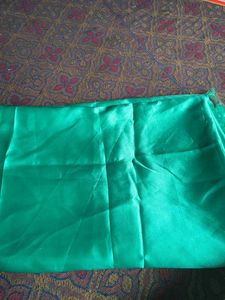 Beautiful Sea green Satin fabric material