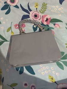 Chic Gray "Fashion" Clutch Bag