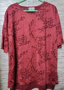 Floral Print Women's Top