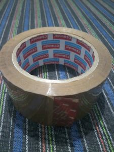 New 2 Inch 100 Meter - Brown Packing Tape - Self Adhesive Brown Cello Tape- Pack Of 1