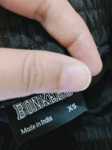 Bonkers Corner Classic Black Joggers Women