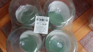 New With Tag Polythene Jars Capacity