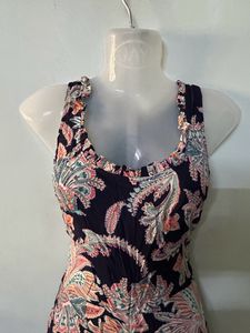 Boho Paisley Wide Leg Jumpsuit