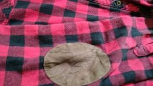 Red &amp; Black Plaid Flannel Shirt