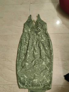 Sparkling Embellished Midi Dress