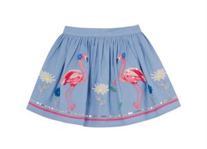 Little Girls Flamingo Top & Skirt from London
