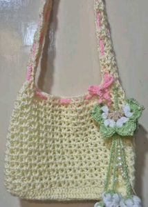 Handmade Crochet Shoulder Bag