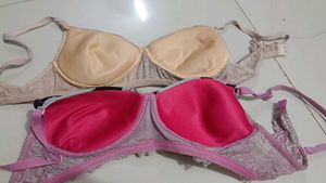 Clovia Lace Trimmed Bras