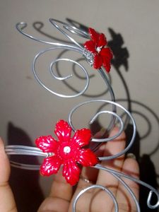 Elegant Floral Arm Cuff Bracelet