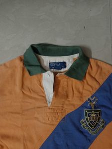 Men's Orange Polo Shirt