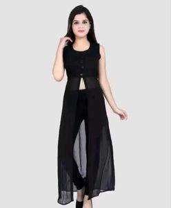 Stylish Black Kurta Set