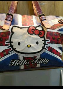 Hello Kitty Union Jack Tote Bag