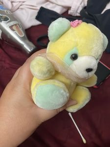 Cute Yellow Teddy Bear Plush Toy