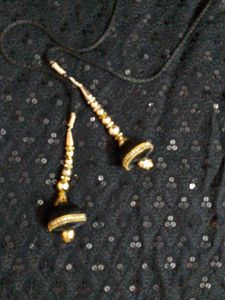 beautiful black kurta for Raksha Bandhan