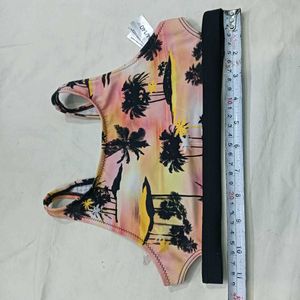 Tropical❤️‍🔥 Sunset Bikini Top