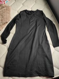 Ribbed Bodycon Black One Piece🆕