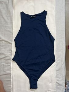 Zara Navy Blue bodysuit