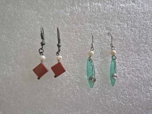 Unique Dangle Earrings Set - Unused