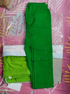 Combo of Green Leggings(2shades💚)
