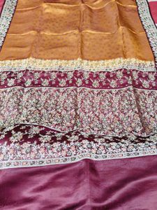 mulberry silk tanchui banarsi saree