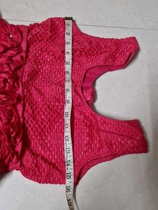 Knee length Elegant Pink Dress