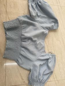 cute baby blue top