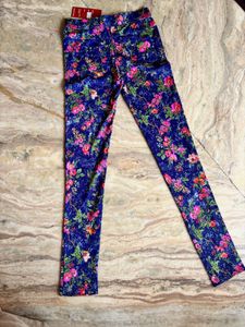 Floral Print Leggings