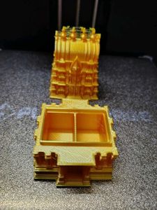 Silk pla of bambu labs Golden Temple