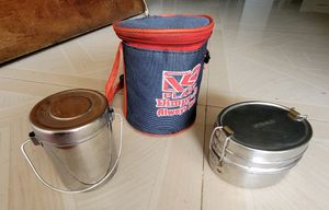 4 Set Tiffin &amp; TiffinBox &amp; bottle &amp; Milk Containe