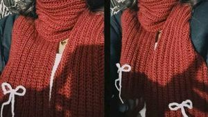 mikasa crocheted scarf💌🧣