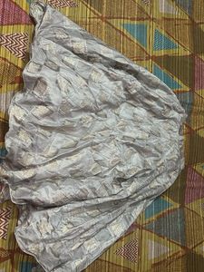 Elegant Grey Lehenga Skirt