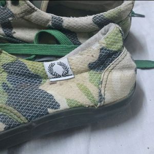 👟Mens Camo Print Canvas Sneaker Slip On Casual Shoe Military Camouflage Stylish Fabric Shoe Running Walking Sneaker For Men Boys Men's Footwear Size 43