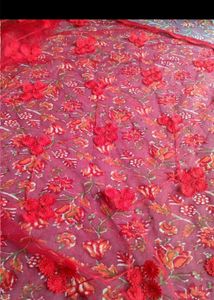 Red Sequined Lehenga Choli