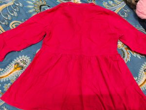 Beautiful Pink Embroidered Kurta