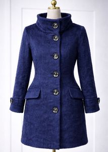 Elegant Blue Coat🦋🖤