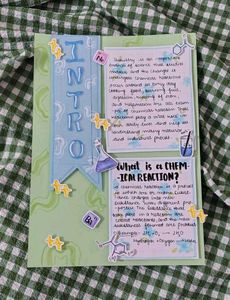 Handmade School Project Notes( any 10 paper or mor