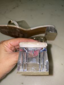 Stylish Chain Detail Slide Sandals