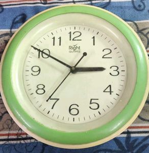 Right Quartz Wall Clock