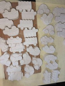 DIY Donut Ceramic Toy 15 Pieces