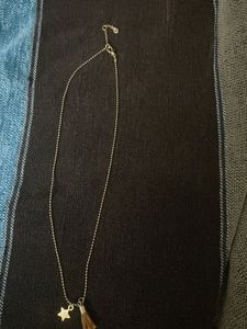 Star & Tassel Charm Necklace