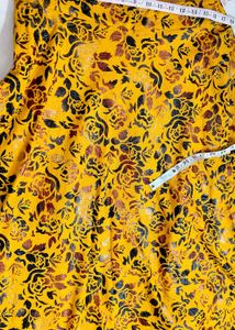 Vibrant Yellow Embroidered Lehenga Set