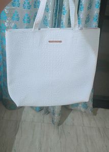 White Hand Bag