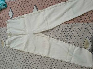 Comfortable Cream Palazzo Pants