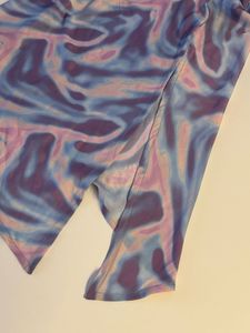 Pastel Tie-Dye Y2K Beach Dress