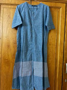 Stylish denim Cotton Kurta