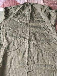 Embroidered Green Kurta