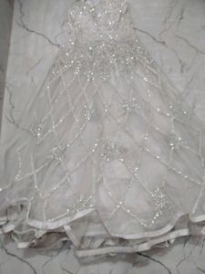 Bridal Gown With Cancan