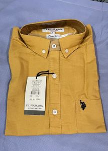 BrandedU.S.Polo.Men'sCottonShirtPremium mall piece