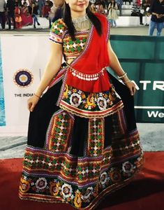 Vibrant Embroidered Lehenga Choli Set