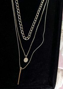 Layered Silver Necklace